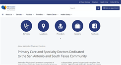 Desktop Screenshot of methodistphysicianpractices.com